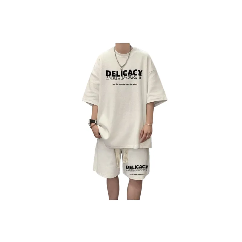 Trendy Sports T Shirt and Shorts Set-3