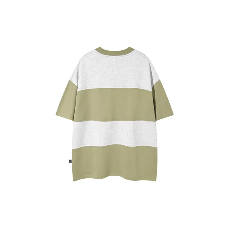 Casual Loose Cotton Blended Fabric T Shirt-5