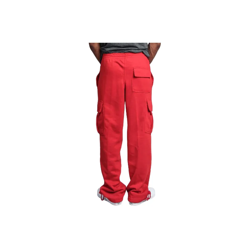 Simple Loose Polyester Casual Pants Unisex-5