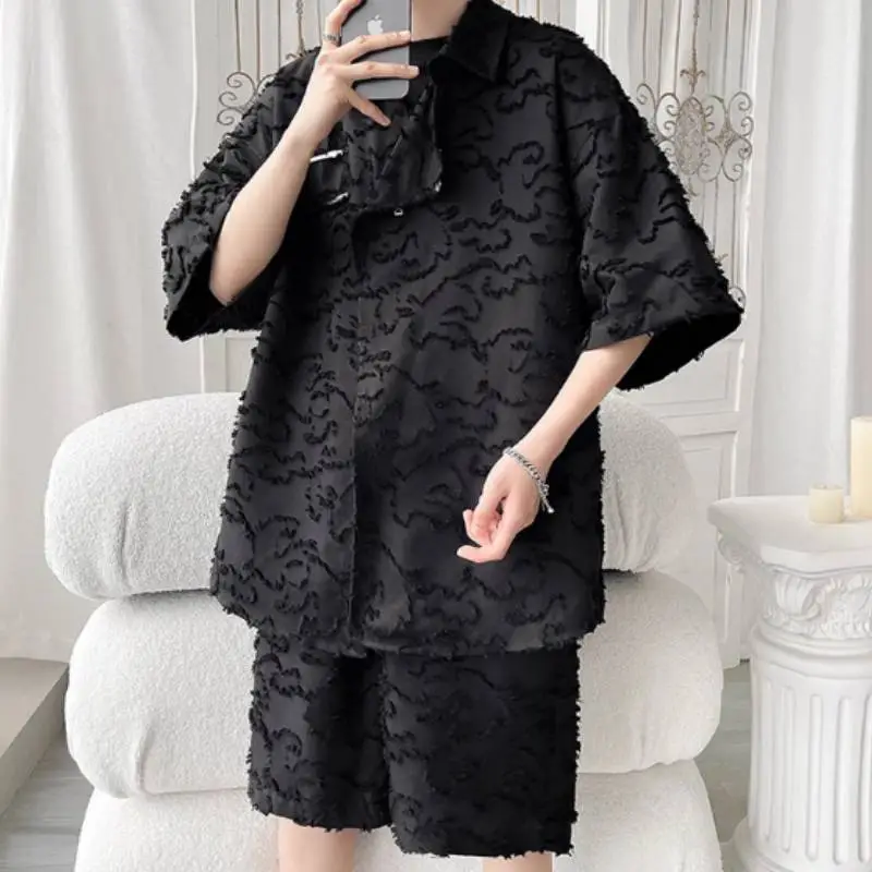 Trendy Shirt And Casual Shorts Set-5