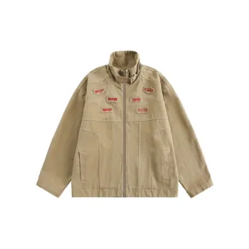 Retro Washed Loose Cotton Jacket