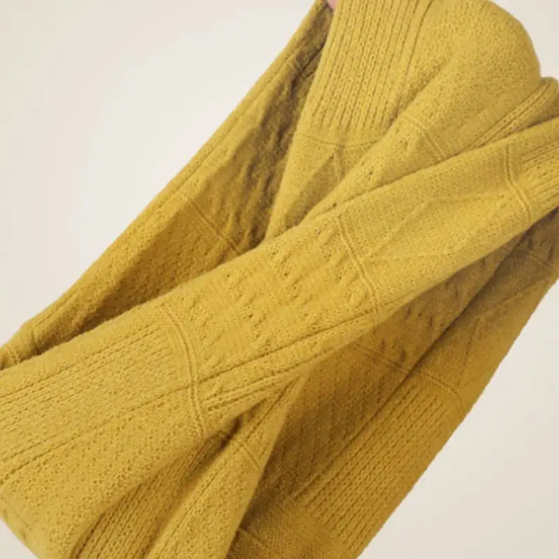 Elegant Plain Scarf-3
