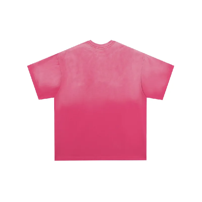 Fashion Washed Cotton T Shirt-1