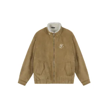 Casual Embroidered Quilted Jacket