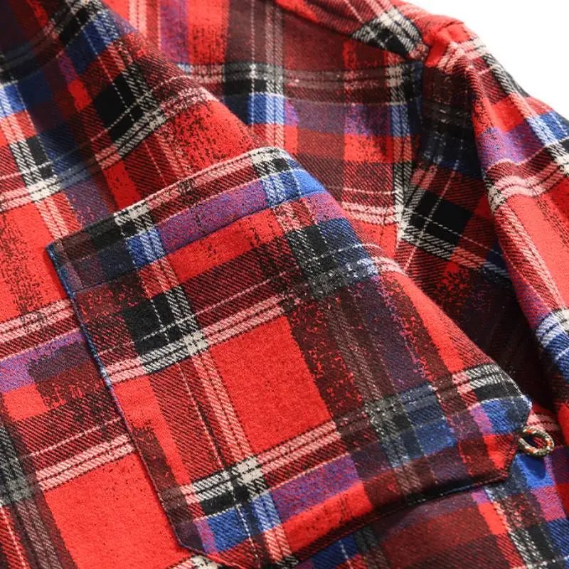 Retro Loose Chenille Shirt-2