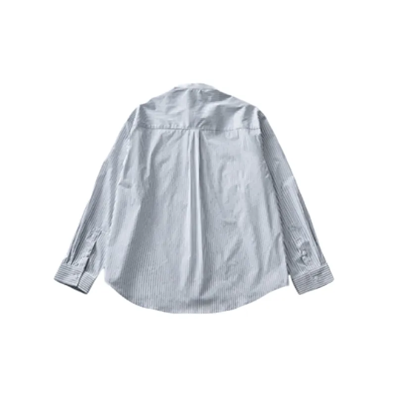 Casual Loose Cotton Blended Fabric Shirt-1