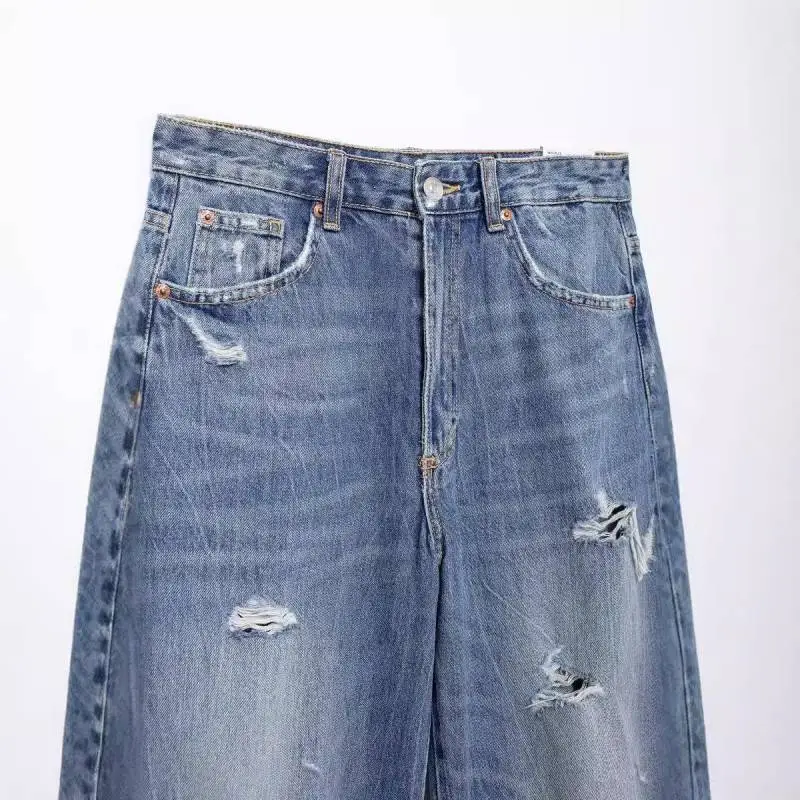 Fashionable Loose Jeans Women-2