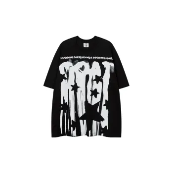 Retro Oversize Loose Short Sleeved T shirt