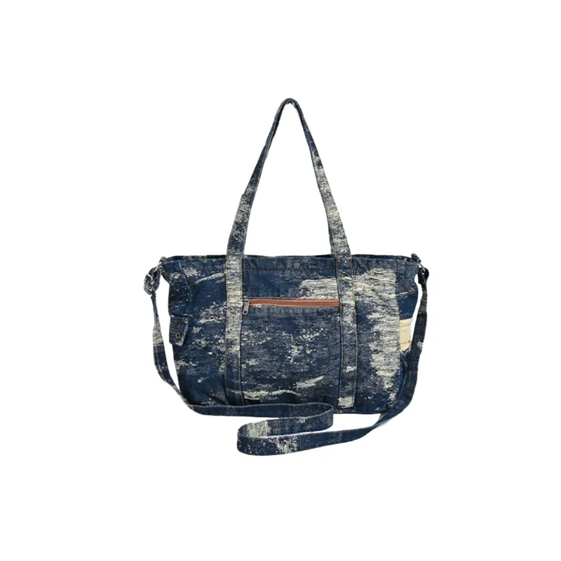 Fashionable Contrast Color Shoulder Bag-1