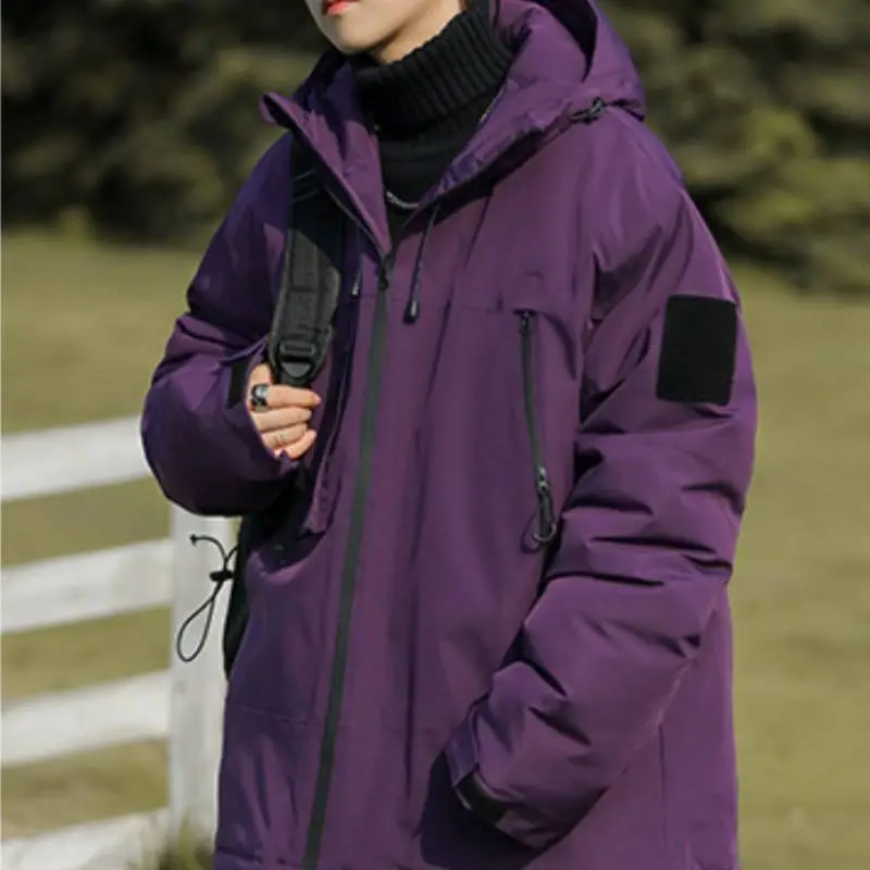 Fashionable Waterproof Warming Quilted Jacket-2