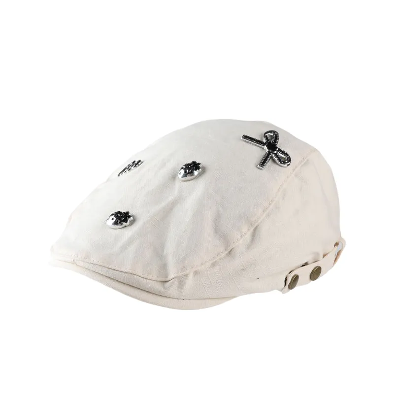 Retro Fashionable Peaked Cap-0