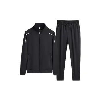 Fashionable Simple Cotton Like Fabric Casual Sportswear
