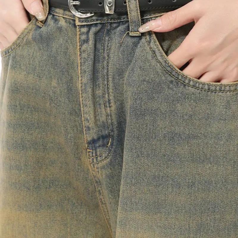 Retro Distress Jeans-4