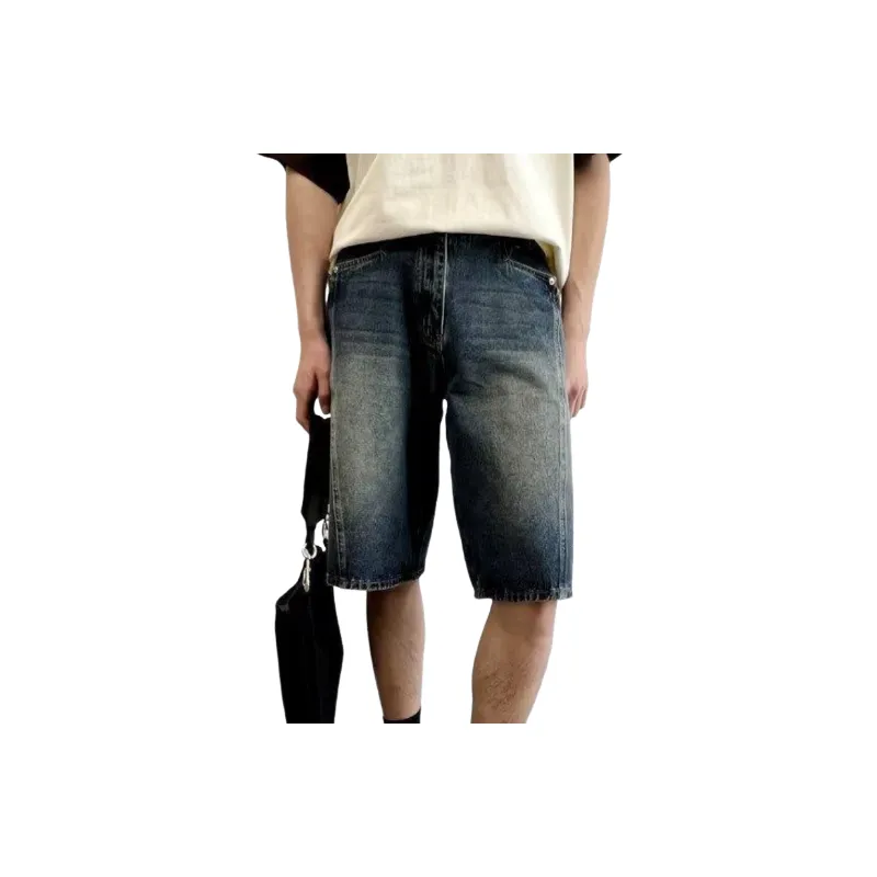 Street Fashion Denim Shorts-0