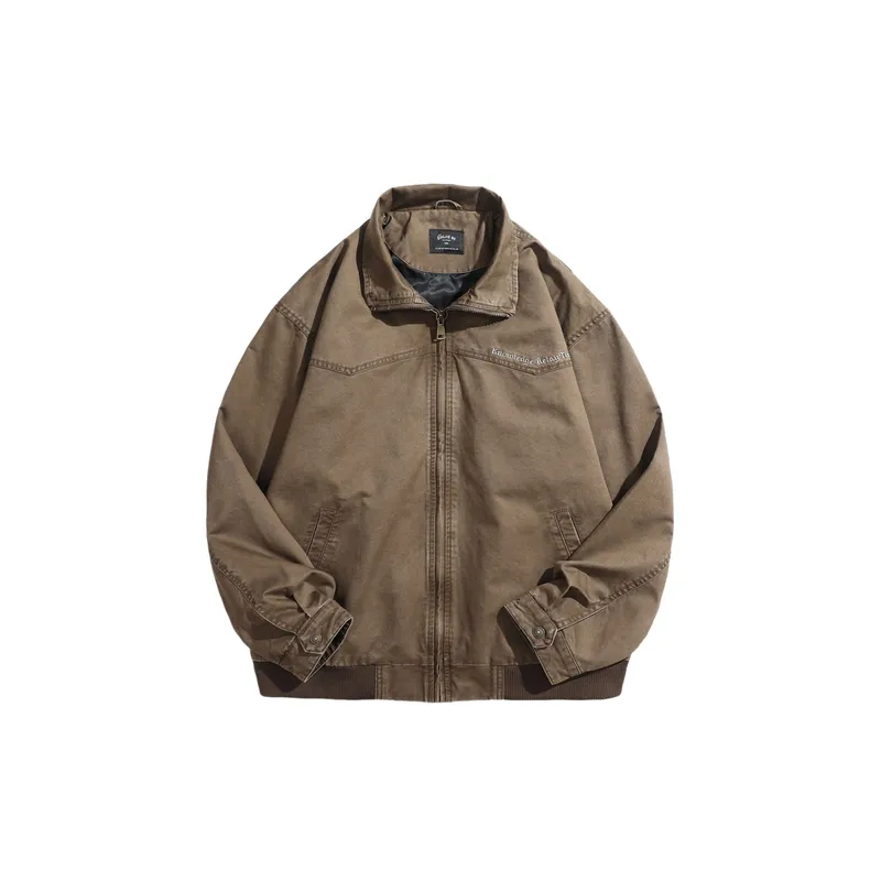 Retro Washed Cotton Jacket-0