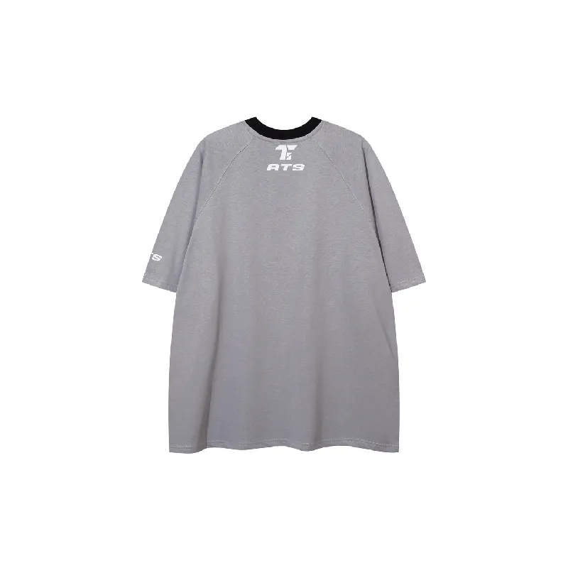 Funky Loose Cotton Blended Fabric T Shirt Unisex-1