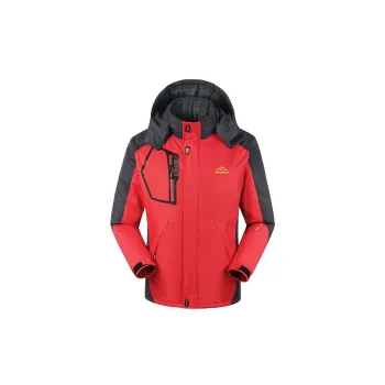 Outdoor Loose Blended Synthetic Fabrics Quilted Jacket