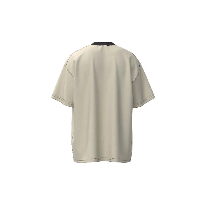 Fashionable Loose 100% Cotton T Shirt-5
