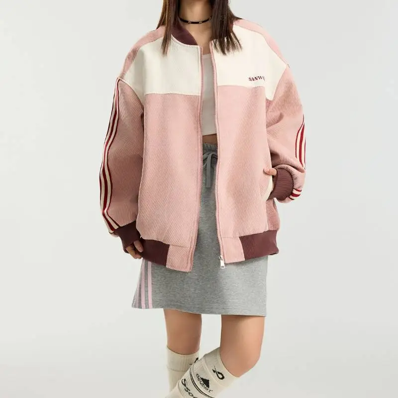 Fashion Softness Casual Baseball Jersey-7