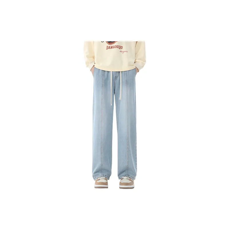 Retro Loose Cotton Casual Pants-0