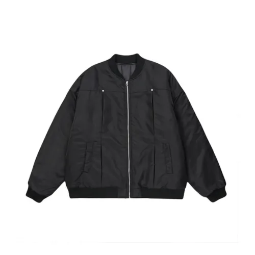 Retro Bomber Drawstring Oversize Jacket