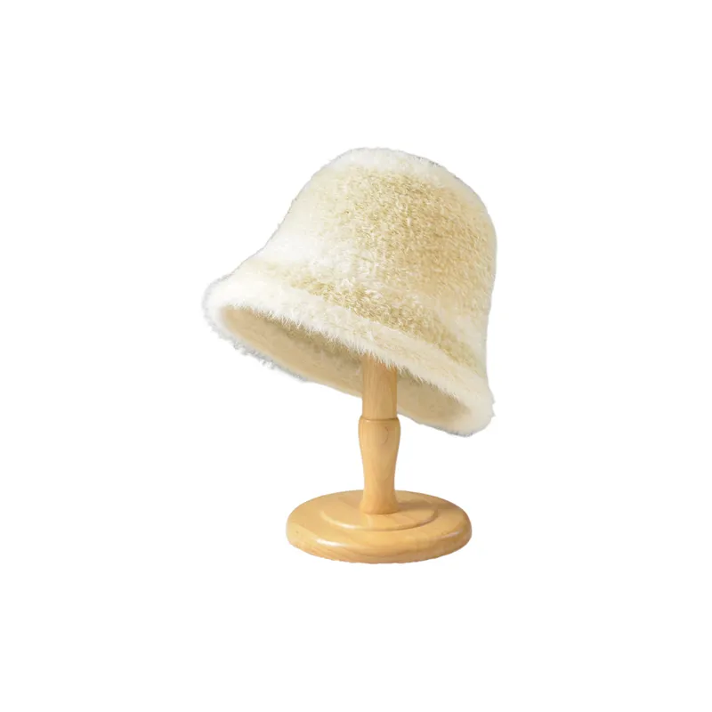 Contrast Color Warming Bucket Hat-5