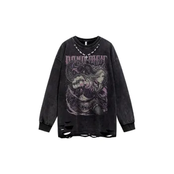 Retro Loose Straight Leg Sweatshirt