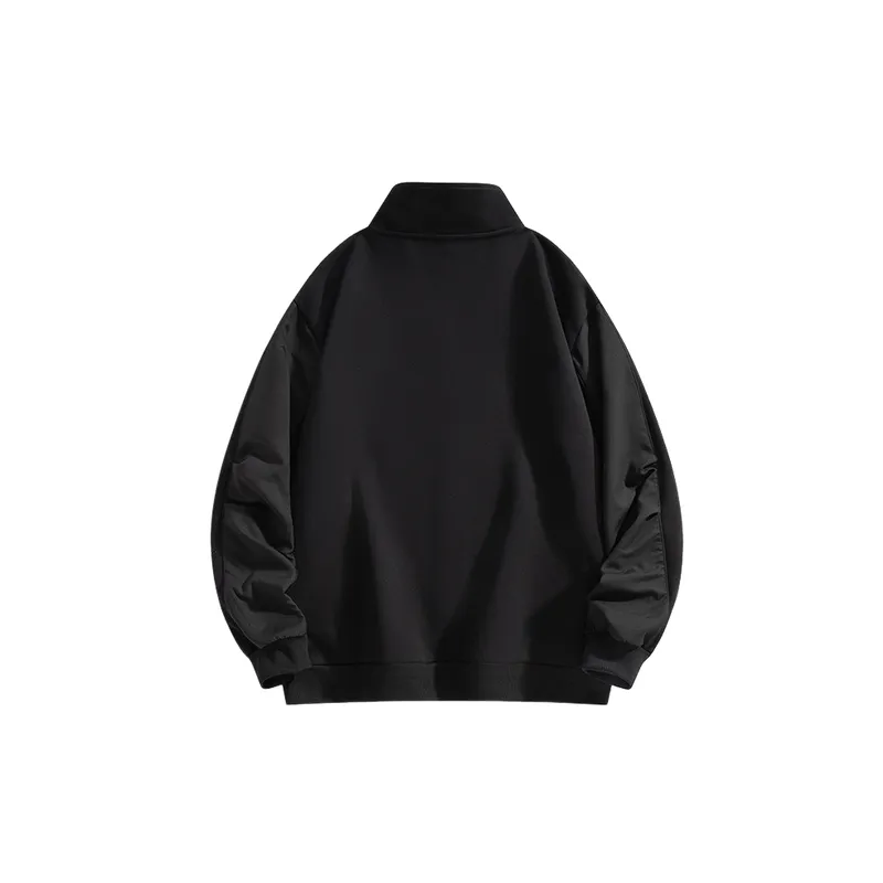 Casual Fashionable Blended Synthetic Fabrics Jacket-1
