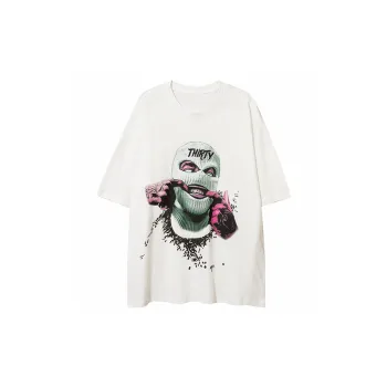 Hip hop Kidnapper Printed T shirt Loose swag OOTD