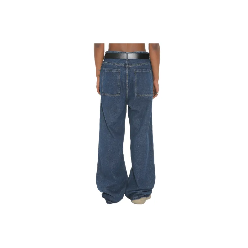 Basics Straight Leg Jeans-2