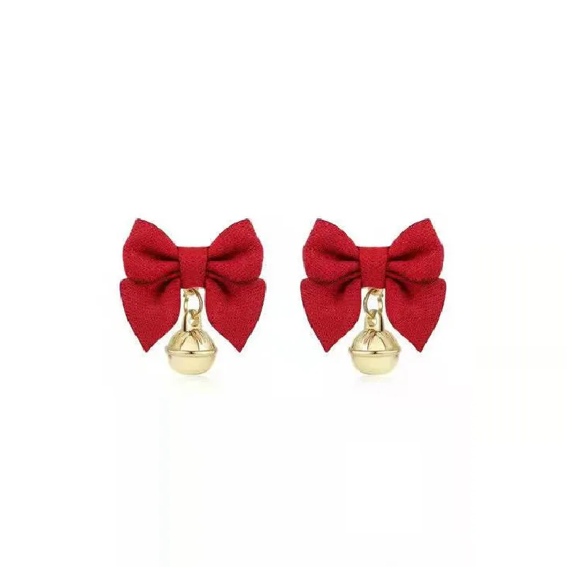 Simple Christmas Earring-1