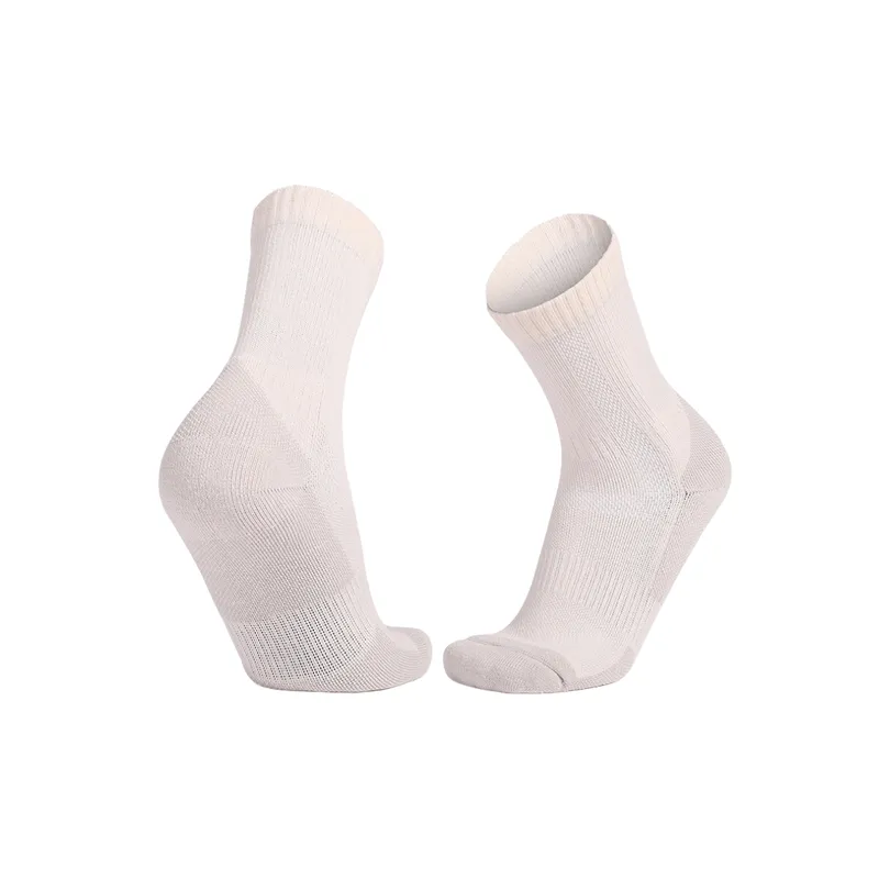 Casual Simple Wool Mid Calf Sock-4