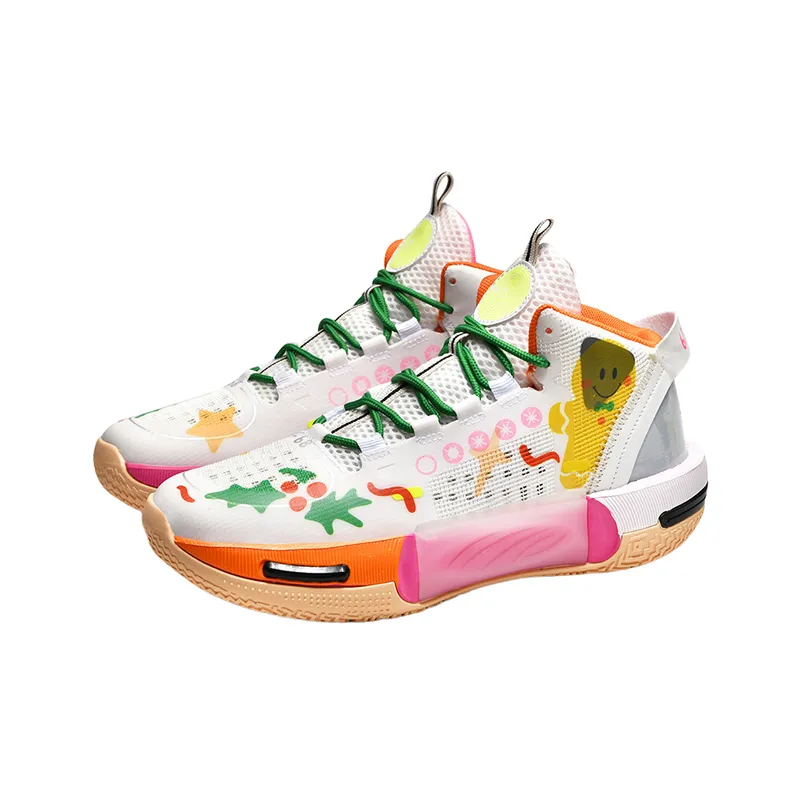 Breathable Hollow Mesh Basketball Shoes-11