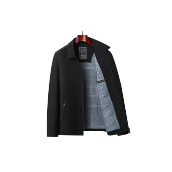 Fashionable Loose Blended Synthetic Fabrics Jacket
