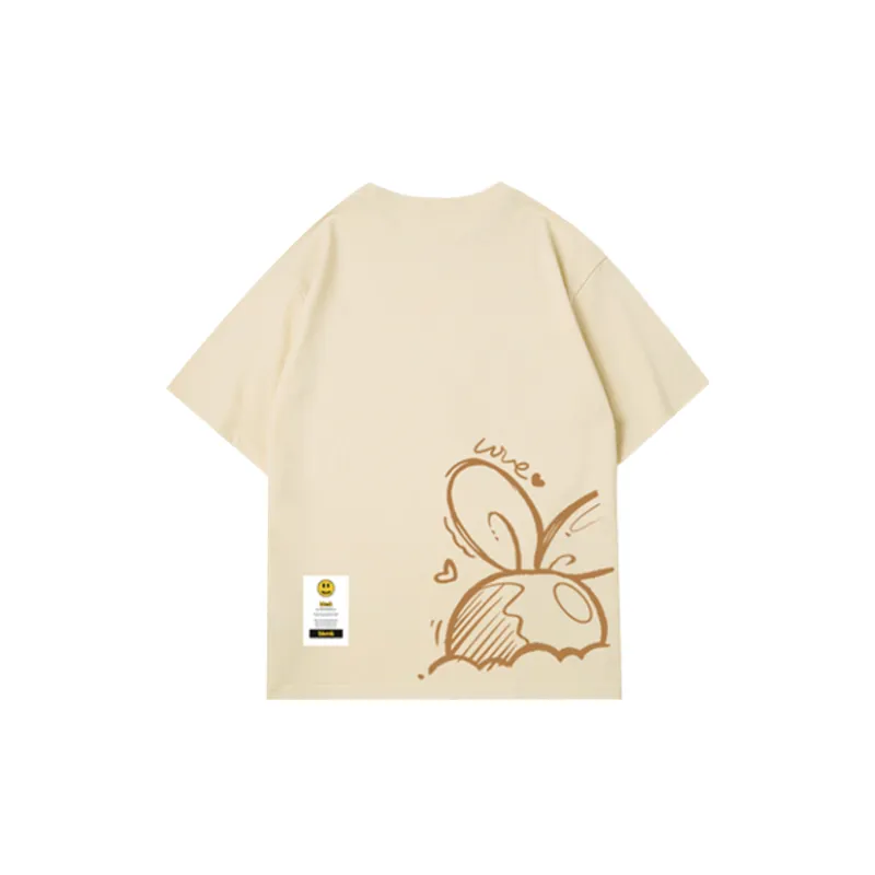 Casual Waterproof 100% Cotton T shirt-3