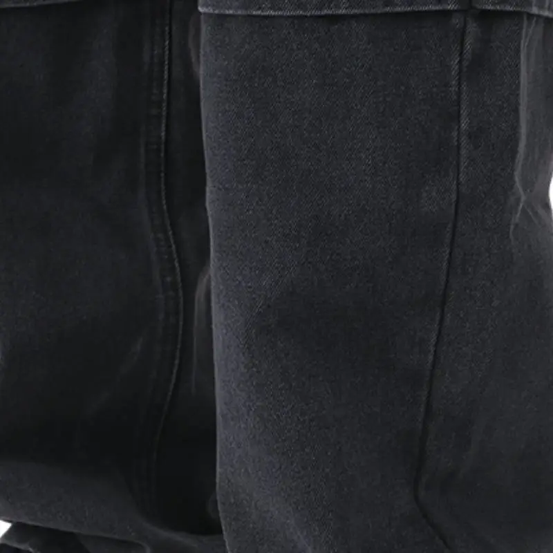 Loose Straight Leg Jeans-4