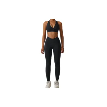 Plain Sporty Nylon Fitness Kit Women