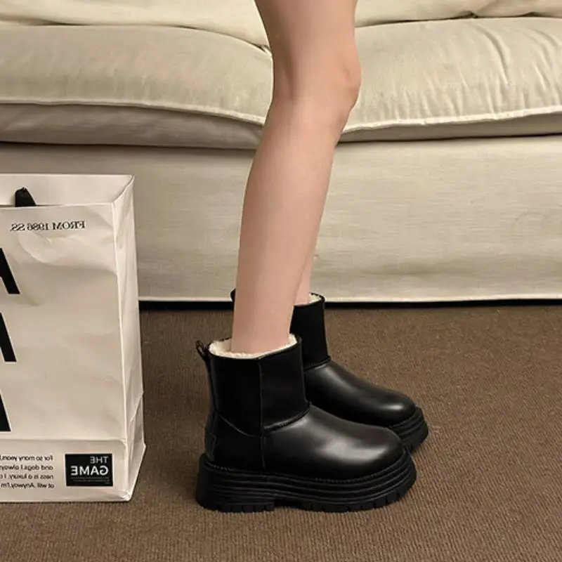 Simple Warm Snow Boots-2