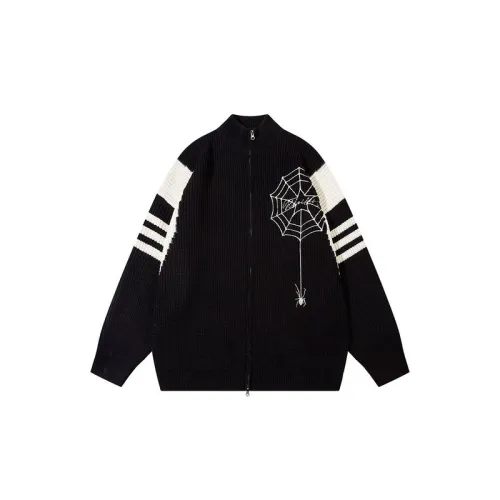 Spider Loose Sweater Coat