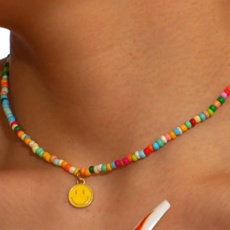 New Smiley Necklace-3