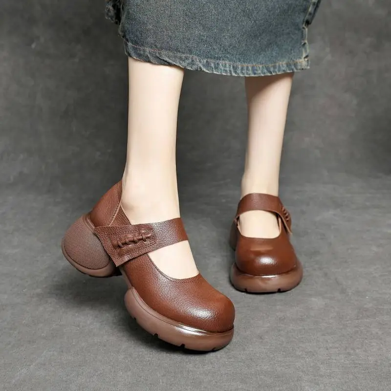Fashionable Lightweight Mary Jane Shoes-5