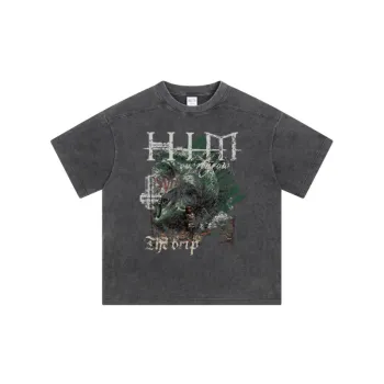 Trendy Print 100% Cotton T Shirt
