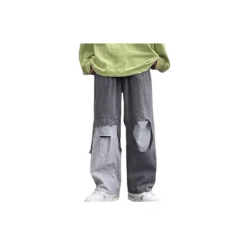 Ripped Trendy Versatile Jeans