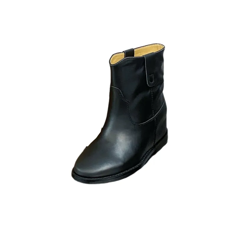 Casual Retro Ankle Boots-1
