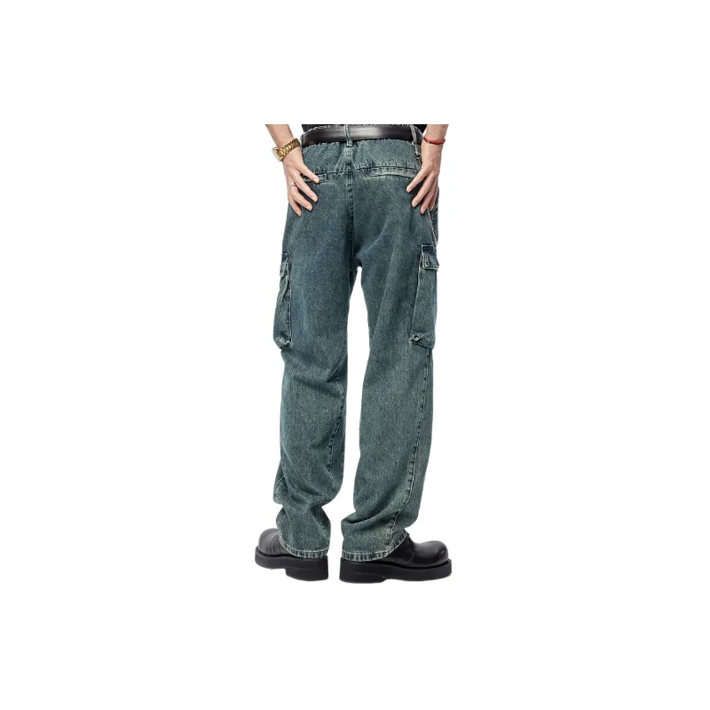 Retro Loose Modal Cargo Pants-1