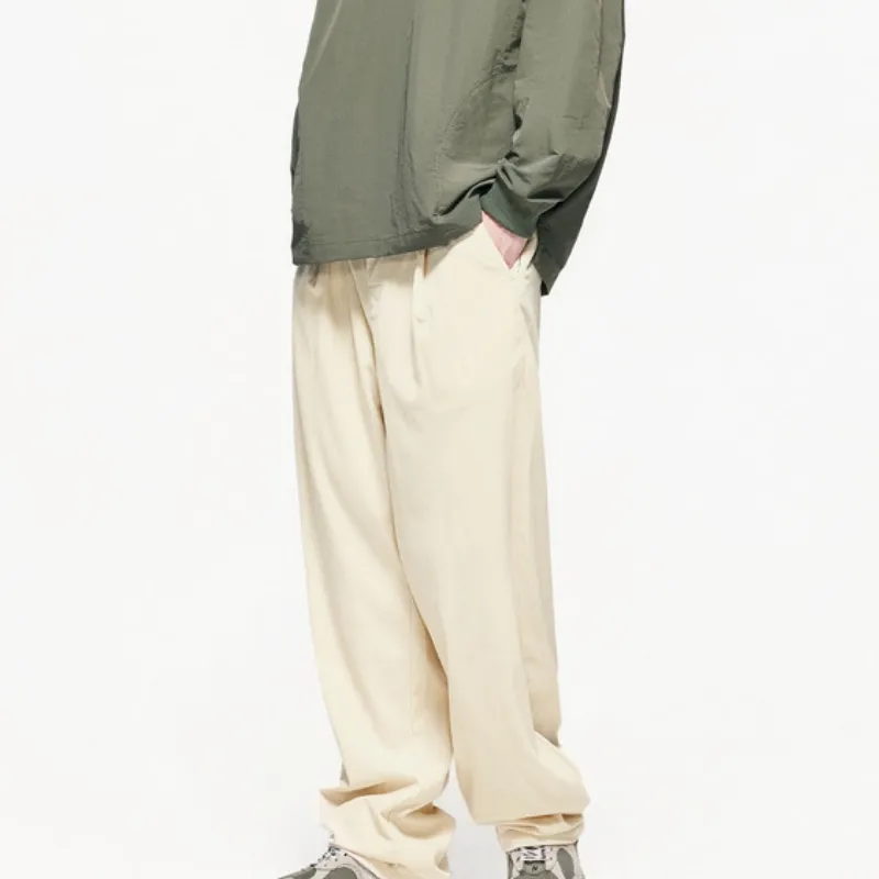 Fashion Zipper Corduroy Casual Pants-3