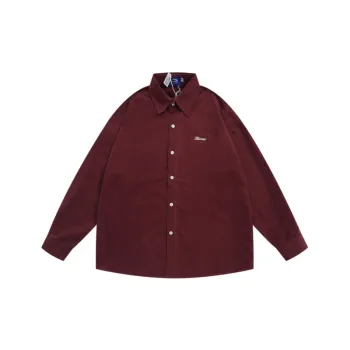 Casual Simple Suede Shirt