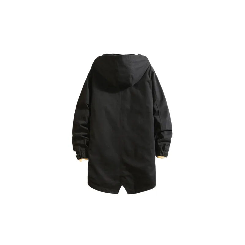 Casual Warming Cotton Blended Fabric Jacket-1