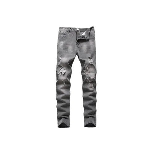Simple Ripped Jeans