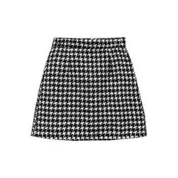 Simple Basics Worsted  Casual Skirt Women